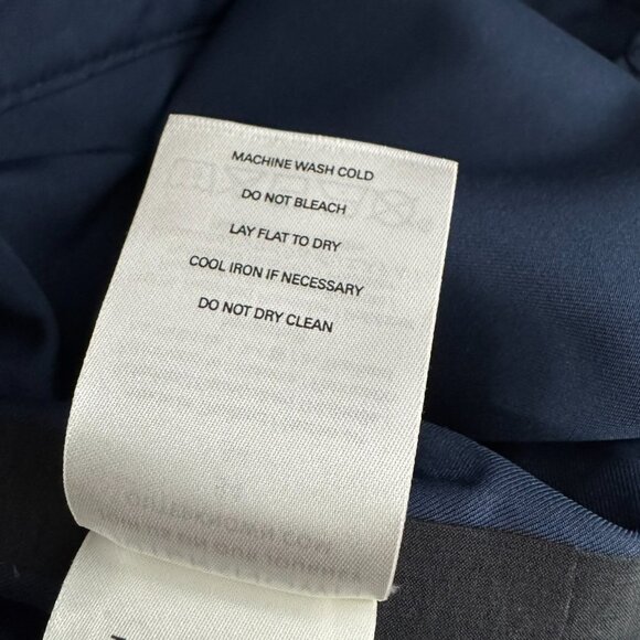 Outerknown Board Shorts Mens Size 34 Blue Solid Polyester Beach SW-2108 - Picture 9 of 10